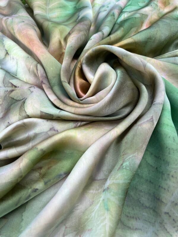 from natural silk
