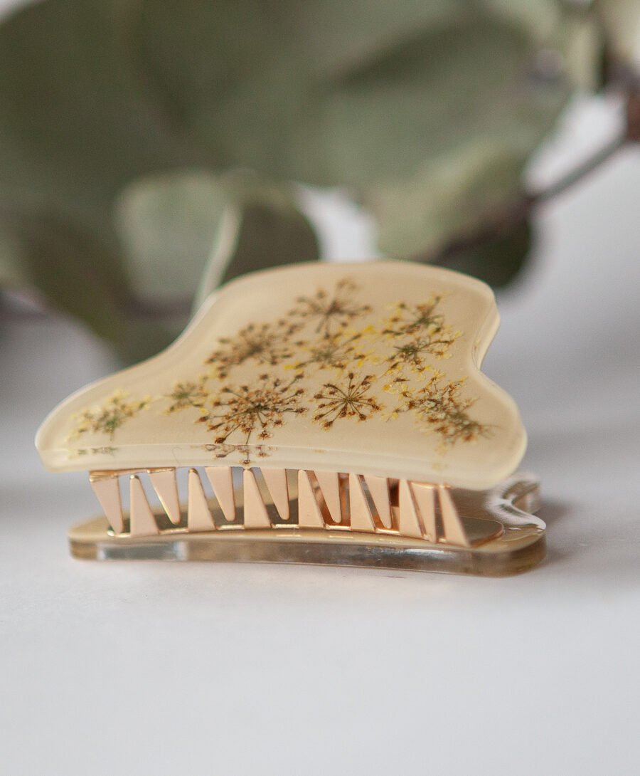 Rankų darbo plaukų segtukas-žnyplės - Image 3