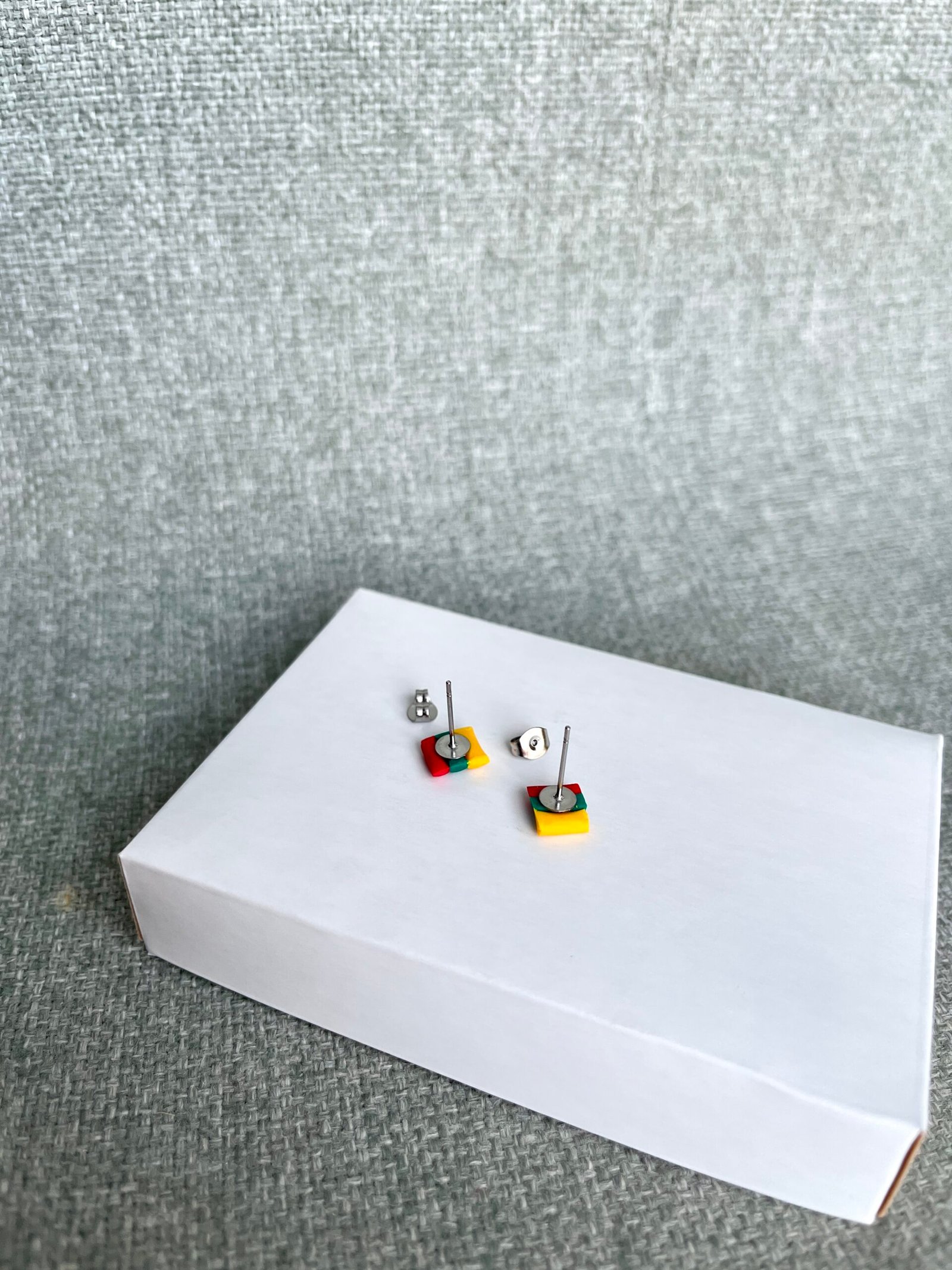 Maži rankų darbo auskarai ir pakabukas „Lietuva“ - Image 9