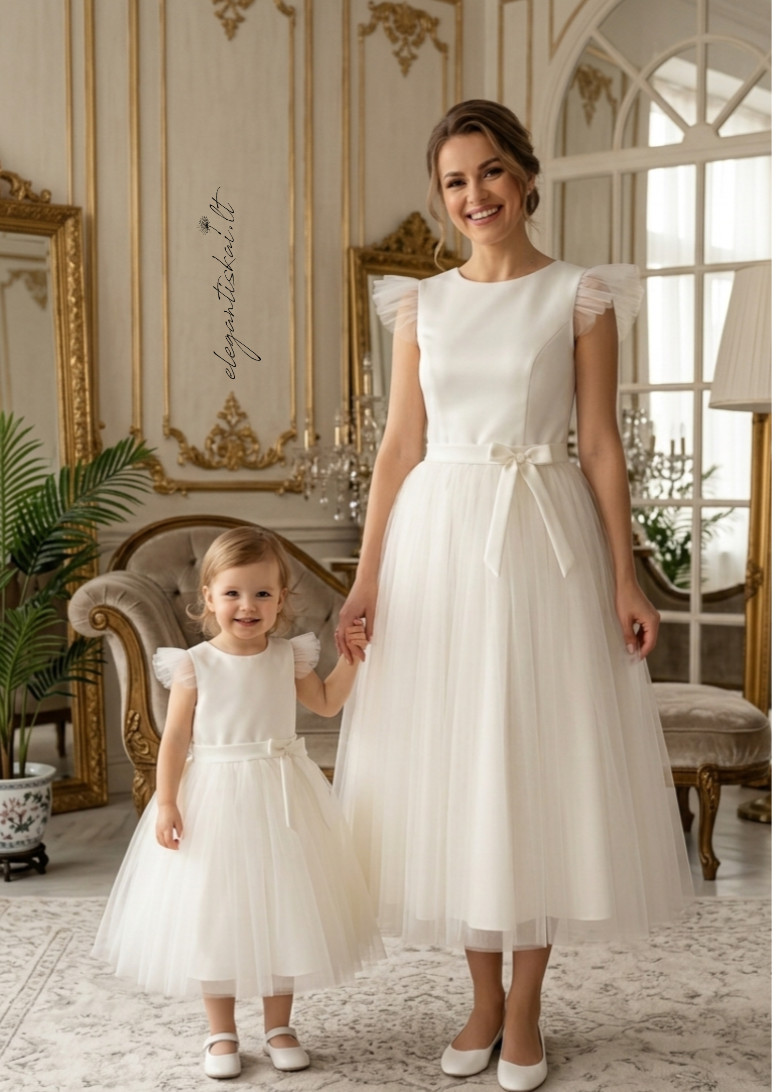 sukneles mamai, dukrai